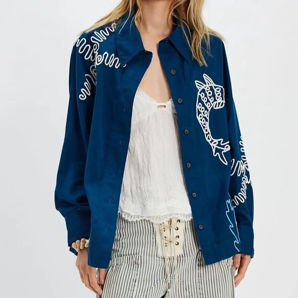 We The Free women’s Tidal Stitch Shirt - Picture 3 of 13